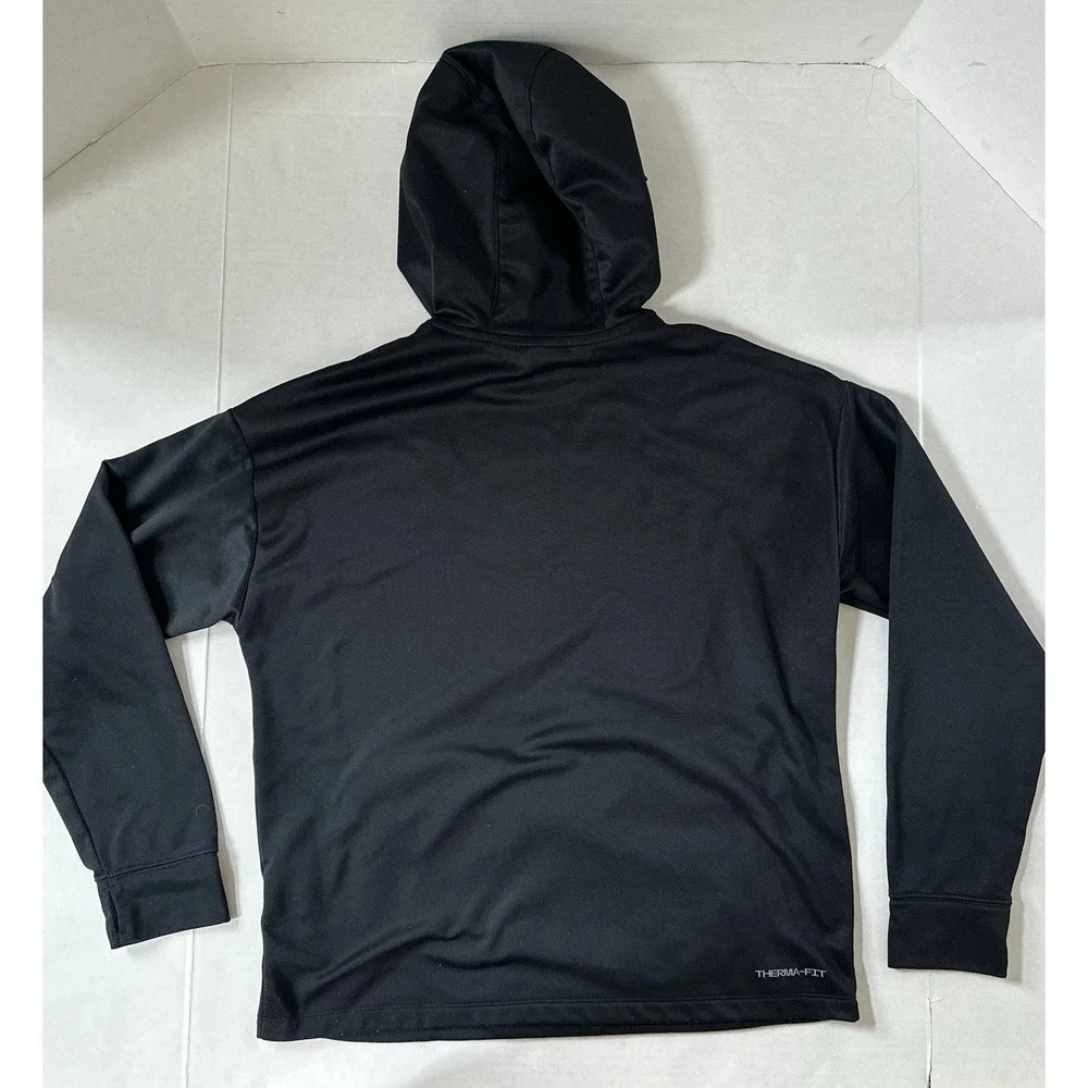 Nike Softball Therma-Fit Fleece Hoodie Pullover Black Size Kids Girls XL